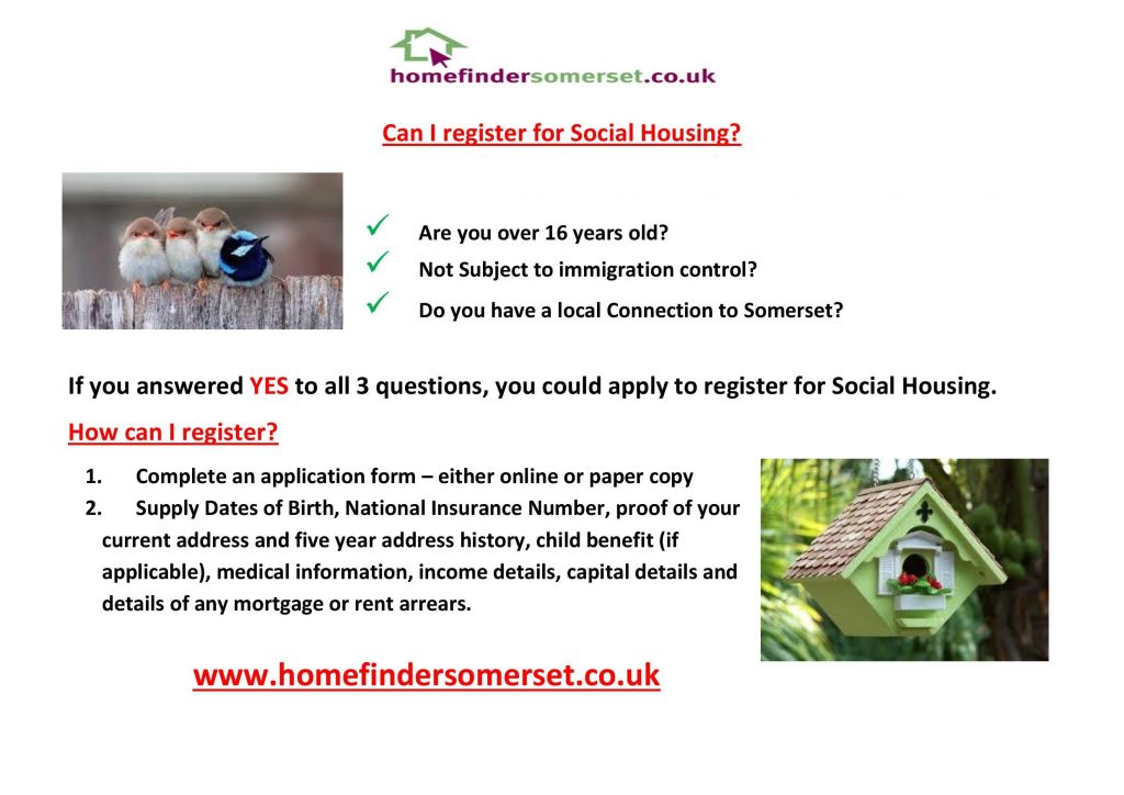 Are You Eligible For Social Housing Frome Town Council