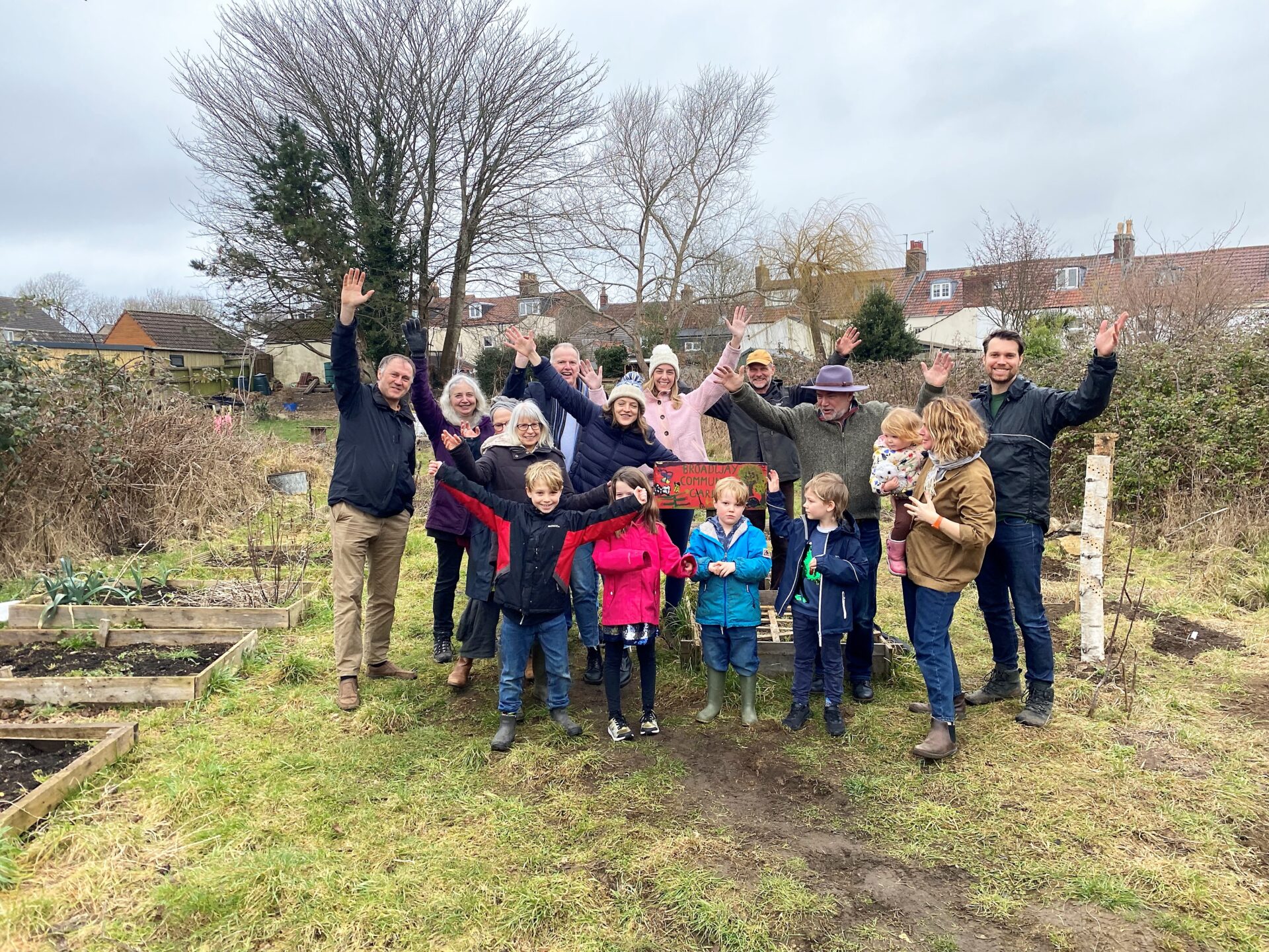 Broadway Community Garden owned by the town - Frome Town Council