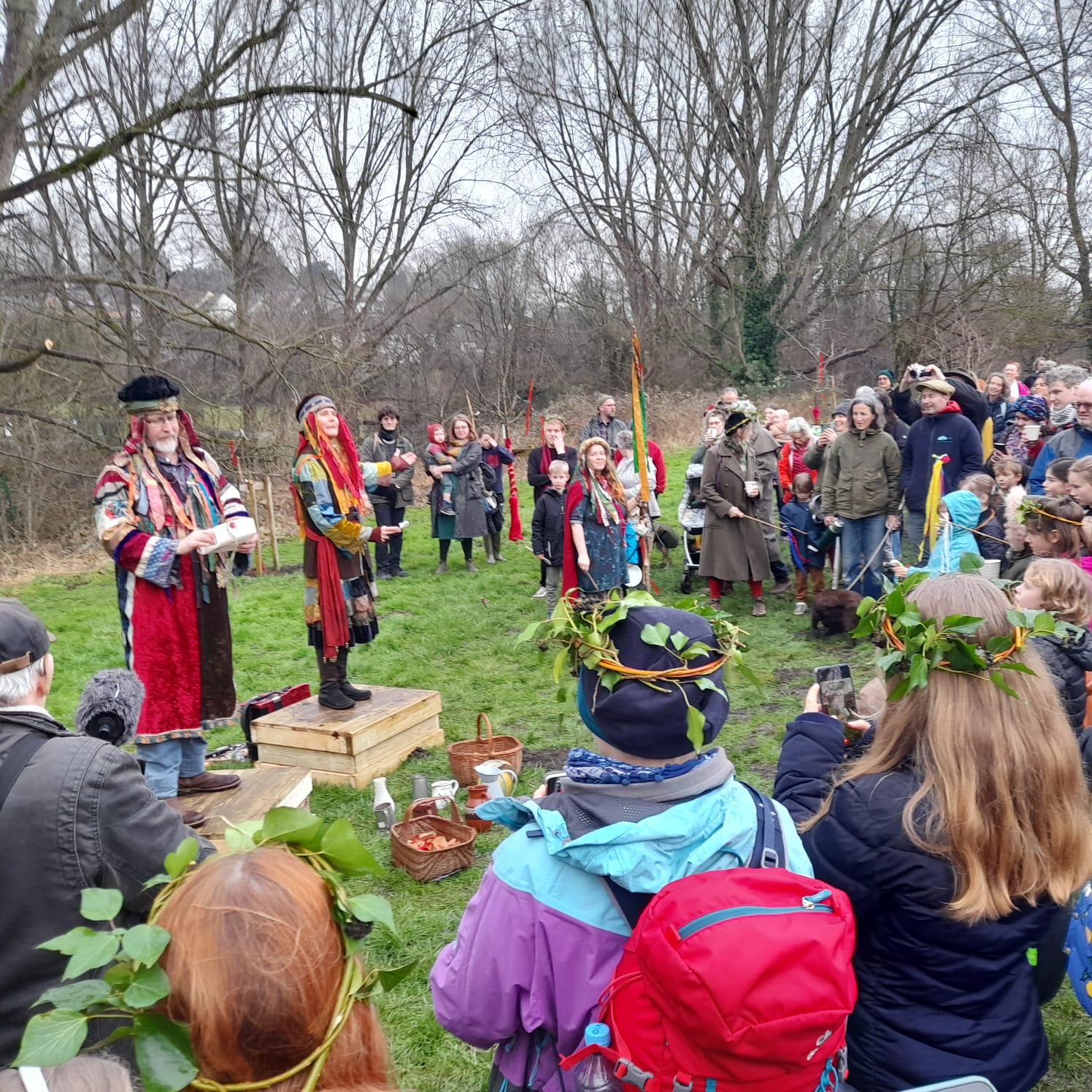 Family fun at the Weylands wassail - and a new town crier for Frome ...